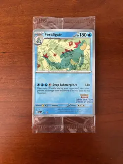 Pokemon TCG Illustration Contest 2024 Sealed Promo Card Set - 3 Promo Cards - Image 1