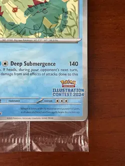 Pokemon TCG Illustration Contest 2024 Sealed Promo Card Set - 3 Promo Cards - Image 4