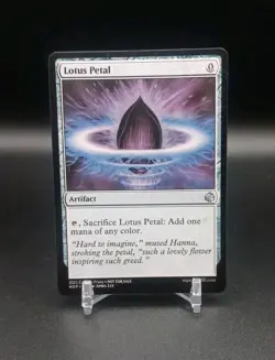 Custom Game Card- Lotus Petal- LP Condition - Image 1
