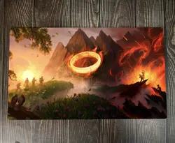 Lord Rings MTG Playmat Trading Card Game Mat TCG CCG Table Mouse Pad - Image 1