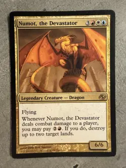 MTG Magic the Gathering Numot, the Devastator (160/168) Planar Chaos LP - Image 1