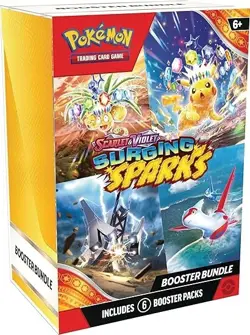 Pokemon TCG: Scarlet & Violet-Surging Sparks Booster Bundle (6 Booster Packs) - Image 1