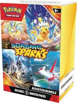 Pokemon TCG: Scarlet & Violet-Surging Sparks Booster Bundle (6 Booster Packs) - Image 2
