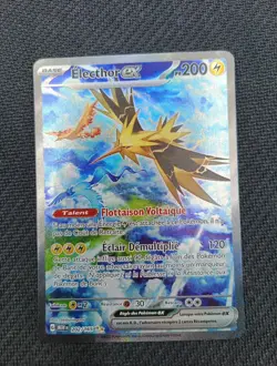 Electhor Ex 202/165 Carte Pokemon 151 Fr Alt - Image 3