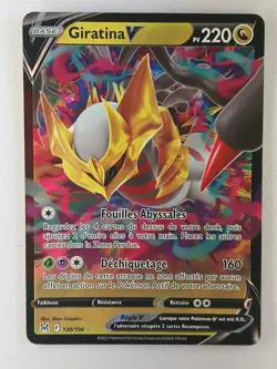 Carte pokemon FRANCAIS Giratina V (LOR 130) Origine Perdue [NM] - Image 1