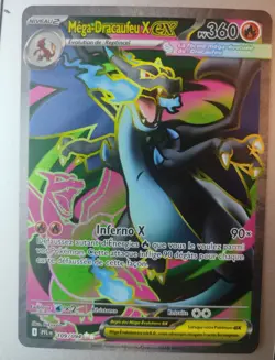 Carte Pokemon Mega-Dracaufeu X Ex 109/094 Flammes Fantasmagoriques ME02 FR - Image 2