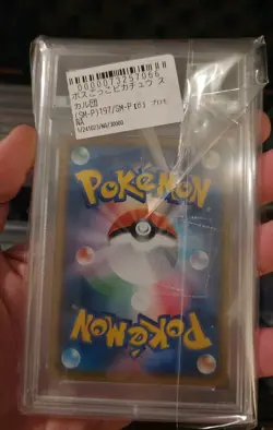 PSA 10 Boss Pretend Pikachu Team Skull 197/SM-P carta Pokemon promozionale gi... - Image 4