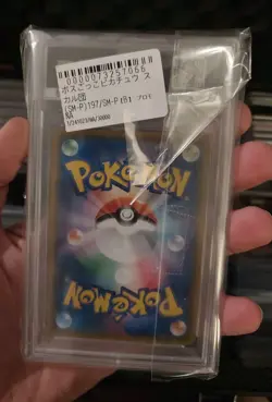 PSA 10 Boss Pretend Pikachu Team Skull 197/SM-P carta Pokemon promozionale gi... - Image 5