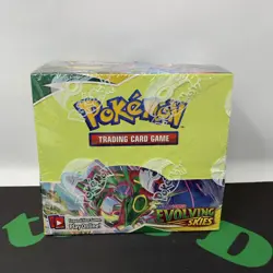 Pokemon Evolving Skies Booster Box English Sword & Shield New FACTORY SEALED - Image 1