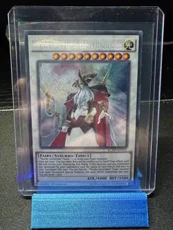 Yugioh ODIN, FATHER OF THE AESIR LC5D-EN191 SECRET RARE 1ST EDITION LP - Image 1