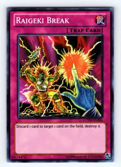 Yugioh Raigeki Break LCYW-EN286 Super Rare - NM 💎 - Image 1