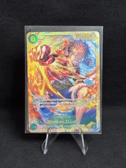 Monkey D Luffy SEC OP13-118 Carrying on His Will One Piece ENGLISH - Image 1