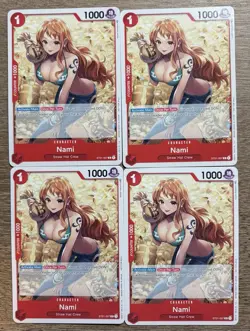 4x Nami (Tournament Pack Vol. 3) [Participant] ST01-007 One Piece Promotion - Image 1