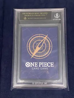 2023 ONE PIECE ODA SIGNATURE MONKEY.D.LUFFY BGS 10 BLACK LABEL Japanese ST01-012 - Image 2