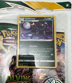 (402882) Pokemon Sword & Shield Evolving Skies Booster 3-Pack Blister - Sealed - Image 3