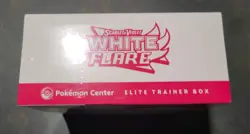 Pokemon Center White Flare Elite Trainer Box ETB Factory Sealed - Image 5