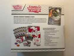 White Flare Pokemon Center Elite Trainer Box ETB Factory Sealed English - Image 2