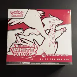 Pokemon TCG White Flare Pokemon Center Elite Trainer Box ETB Factory Sealed - Image 1