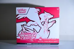 White Flare Pokemon Center Elite Trainer Box ETB Factory Sealed English - Image 1