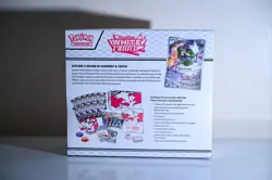 White Flare Pokemon Center Elite Trainer Box ETB Factory Sealed English - Image 3