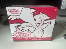 White Flare Pokemon Center Elite Trainer Box ETB Factory Sealed English - Image 2