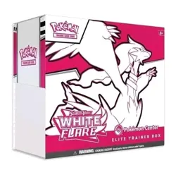 Pokemon Center TCG White Flare Elite Trainer Box ETB Factory Sealed - Image 1