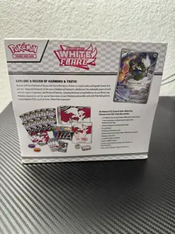 Pokemon Center White Flare Elite Trainer Box ETB Factory Sealed - Image 3
