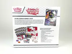 White Flare Pokemon Center Elite Trainer Box ETB Factory Sealed - Image 3