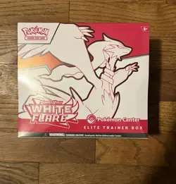 White Flare Pokemon Center Elite Trainer Box ETB Factory Sealed - Image 1