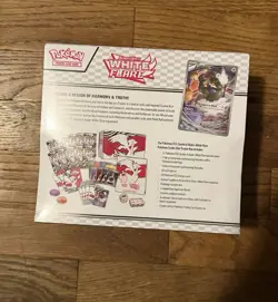 White Flare Pokemon Center Elite Trainer Box ETB Factory Sealed - Image 2