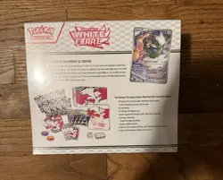 Pokemon Center White Flare Elite Trainer Box ETB Factory Sealed - Image 5