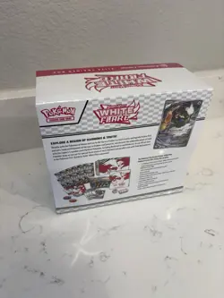 White Flare Pokemon Center Elite Trainer Box ETB Factory Sealed - Image 2