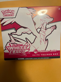 Pokemon Center White Flare Elite Trainer Box ETB - NEW - Factory Sealed - Image 1