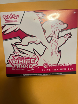 Pokemon Center White Flare Elite Trainer Box ETB - NEW - Factory Sealed - Image 2
