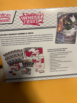 Pokemon Center White Flare Elite Trainer Box ETB - NEW - Factory Sealed - Image 3