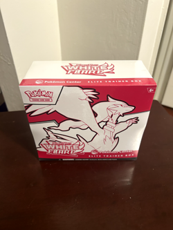 Pokemon Center White Flare Elite Trainer Box ETB Factory Sealed - Image 1