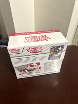 Pokemon Center White Flare Elite Trainer Box ETB Factory Sealed - Image 3