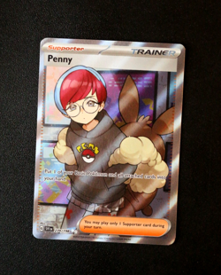 Pokemon Card TCG - Penny 239/198 - Scarlet & Violet Base - Ultra Rare - NM ⭐ - Image 1