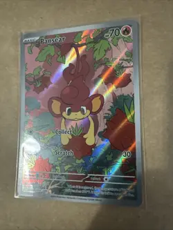 Pokemon TCG SV White Flare Pansear 099/086 Illustration Rare Card NM Condition - Image 2