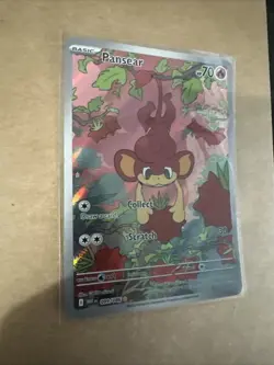Pokemon TCG SV White Flare Pansear 099/086 Illustration Rare Card NM Condition - Image 3
