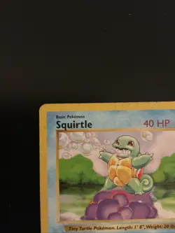 Vintage Squirtle Base Set Shadowless #63/102 Pokemon Card - Image 5