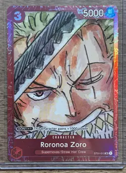 Roronoa Zoro (Premium Card Collection -ONE PIECE FILM RED Edition-) ST01-013 One - Image 1