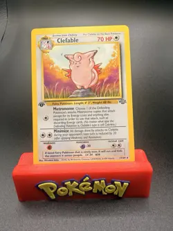 Clefable 17/64 Jungle Regular Card, Never Played 1st Edition NM - Image 1