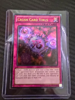 Yugioh: Crush Card Virus (Ultimate Rare) Unlimited Edition DPKB-EN039 NM - Image 1