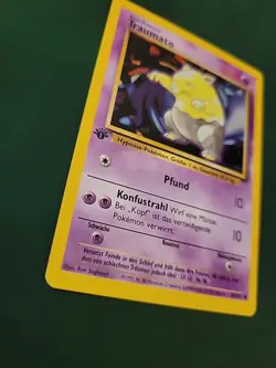 Pokemon TCG Drowzee Traumato 49/102 German Regular Common Base Set Card Nm/lp - Image 2