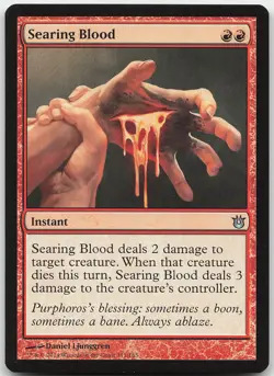 Searing Blood 111 Uncommon Born of the Gods NM MTG - Image 1