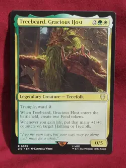 TREEBEARD GRACIOUS HOST 0073 Lord of the Rings Tales Middle Earth MTG - Image 3