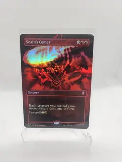 Sozin's Comet 332 Borderless Foil Avatar The Last Air Bender Magic The Gathering - Image 1