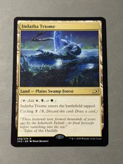 Indatha Triome MTG Ikoria: Lair of Behemoths Regular NM - Image 1