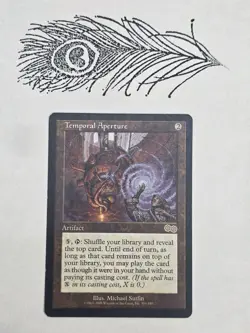 Temporal Aperture Urza's Saga Regular Non Foil Mtg Magic The Gathering - Image 1